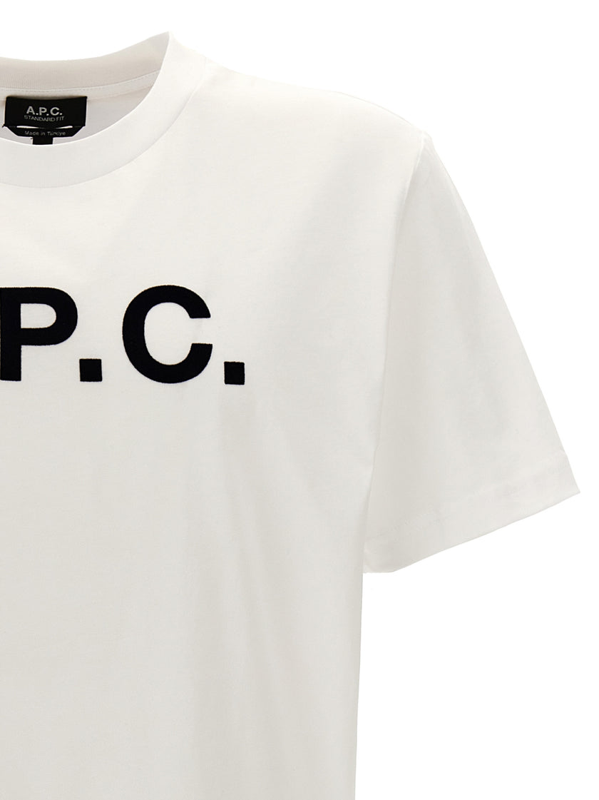 A.P.C. Weißes Baumwoll-T-Shirt