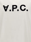 A.P.C. Weißes Baumwoll-T-Shirt