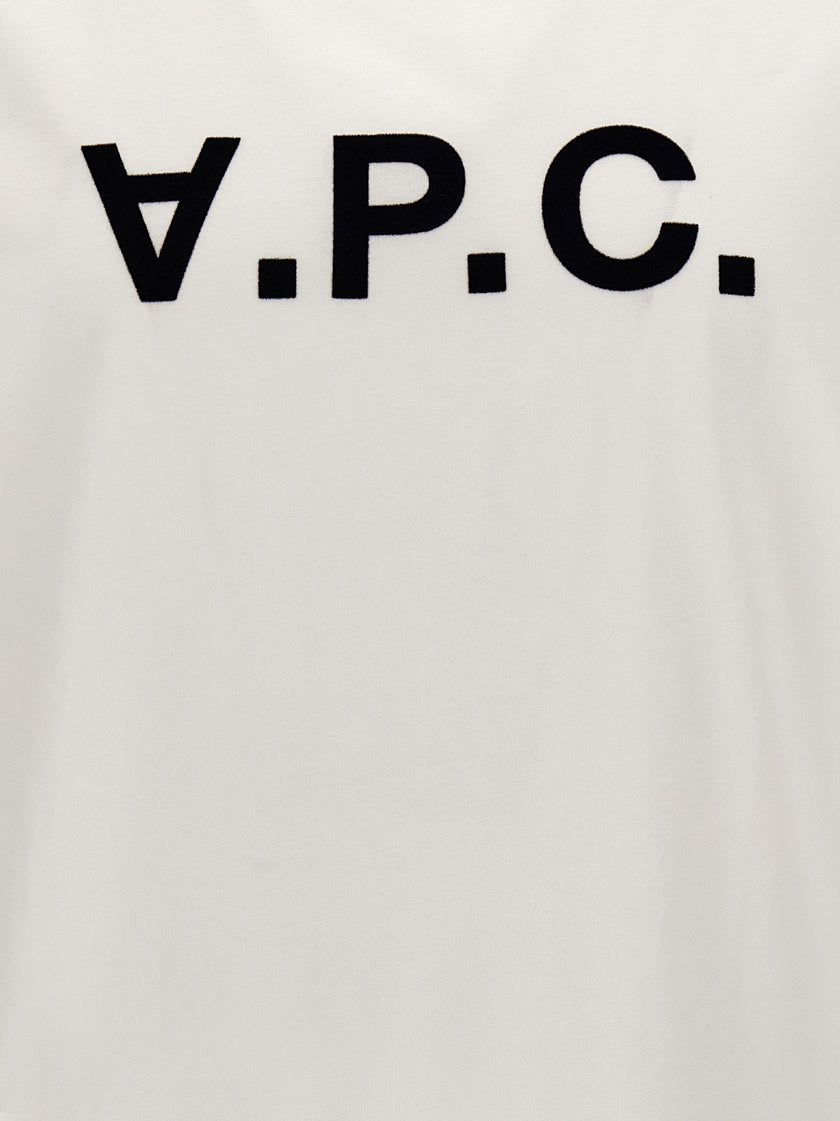 A.P.C. Weißes Baumwoll-T-Shirt