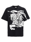 Burberry Bicolor Cotton T-Shirt