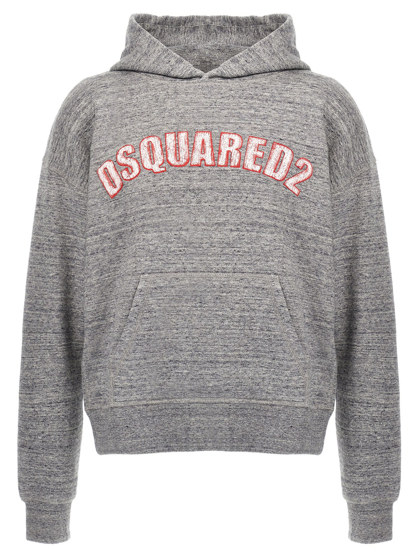 Dsquared² Grauer Baumwollpullover