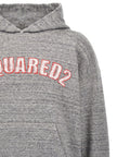 Dsquared² Grauer Baumwollpullover