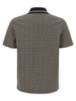 Balmain Bicolor Cotton Polo Shirt
