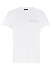 Balmain Weißes T-Shirt aus Bio-Baumwolle