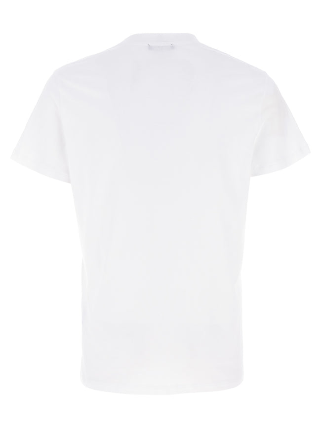 Balmain Weißes T-Shirt aus Bio-Baumwolle