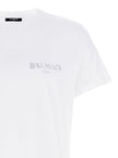 Balmain Weißes T-Shirt aus Bio-Baumwolle