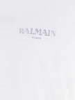 Balmain Weißes T-Shirt aus Bio-Baumwolle