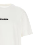 Jil Sander Weißes Baumwoll-T-Shirt