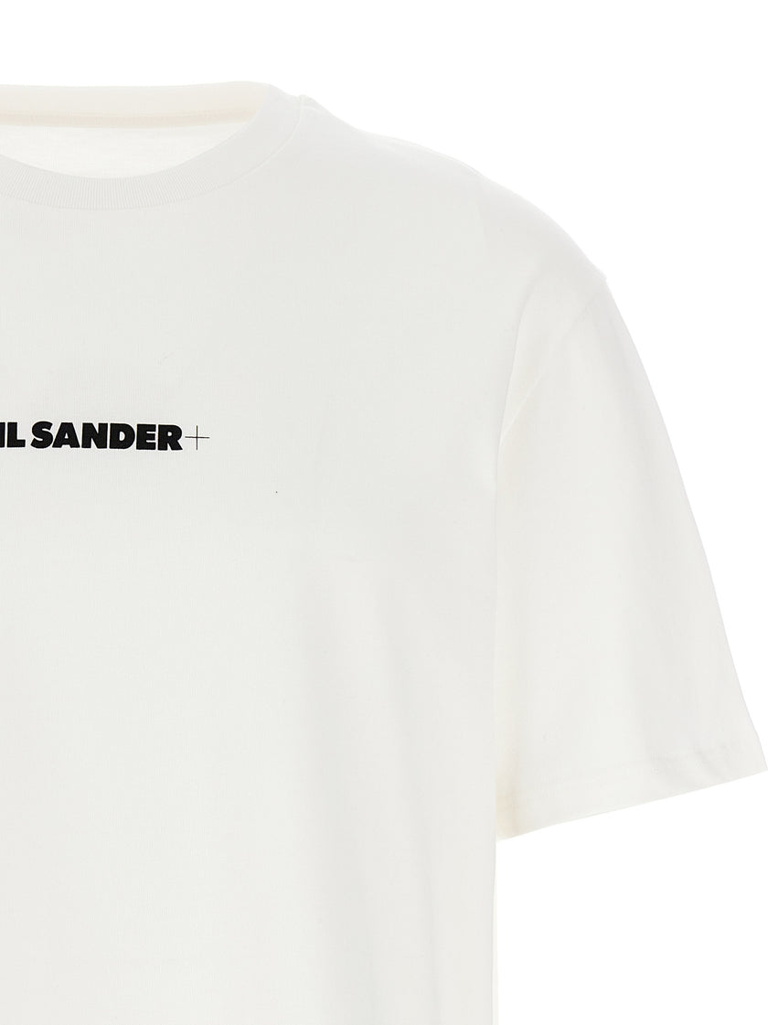 Jil Sander Weißes Baumwoll-T-Shirt