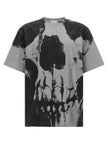 Alexander McQueen Graues Baumwoll-T-Shirt