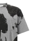 Alexander McQueen Graues Baumwoll-T-Shirt