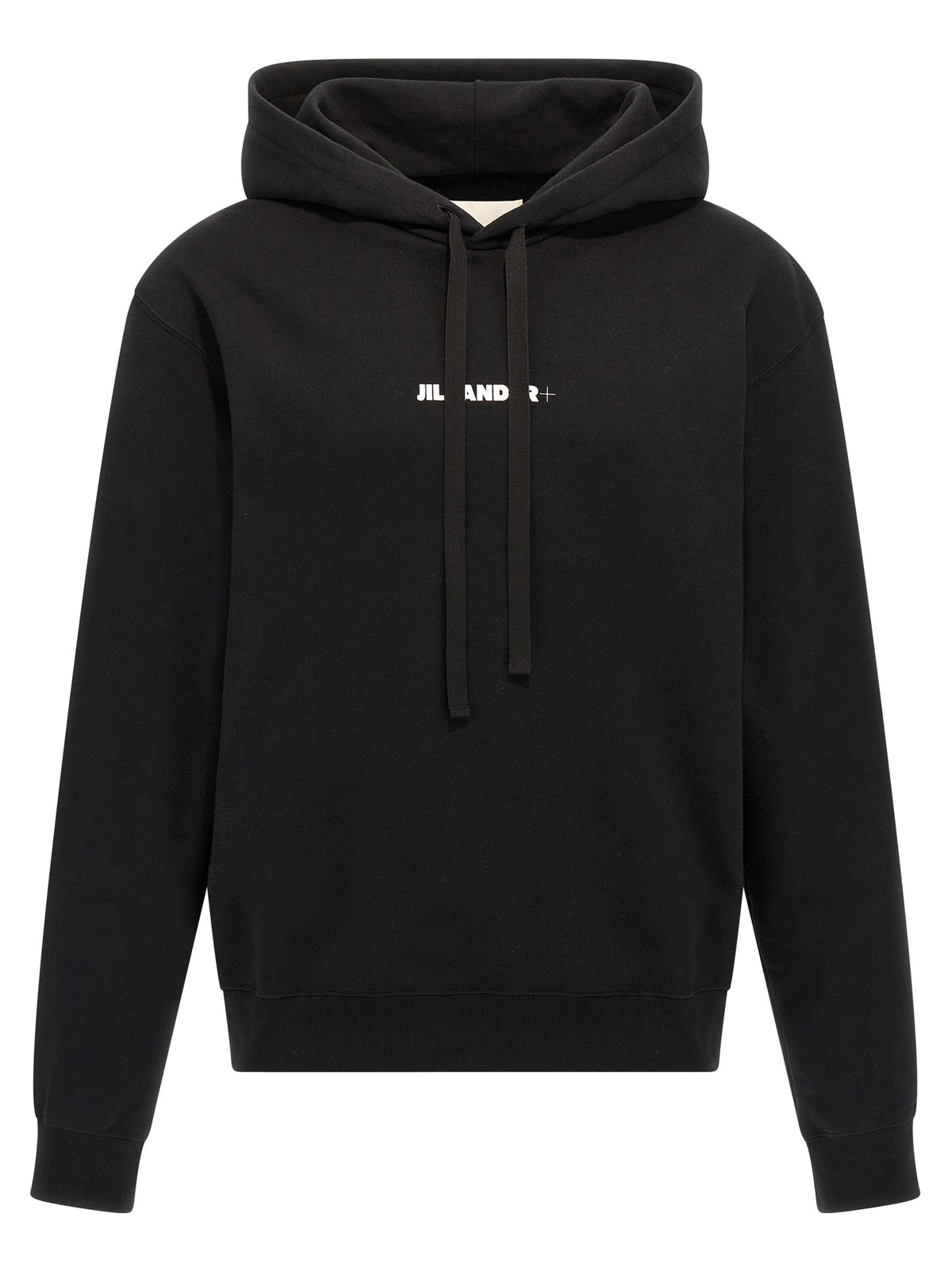 Jil Sander Schwarzer Baumwoll-Sweatshirt