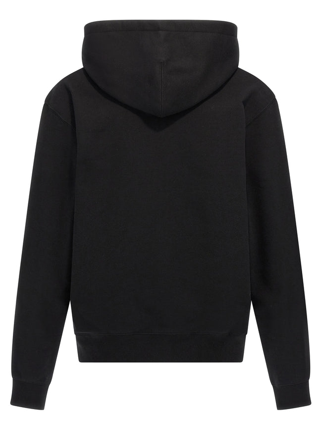 Jil Sander Schwarzer Baumwoll-Sweatshirt