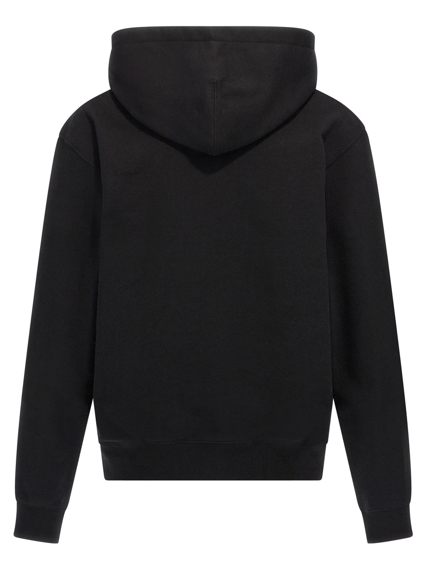 Jil Sander Schwarzer Baumwoll-Sweatshirt