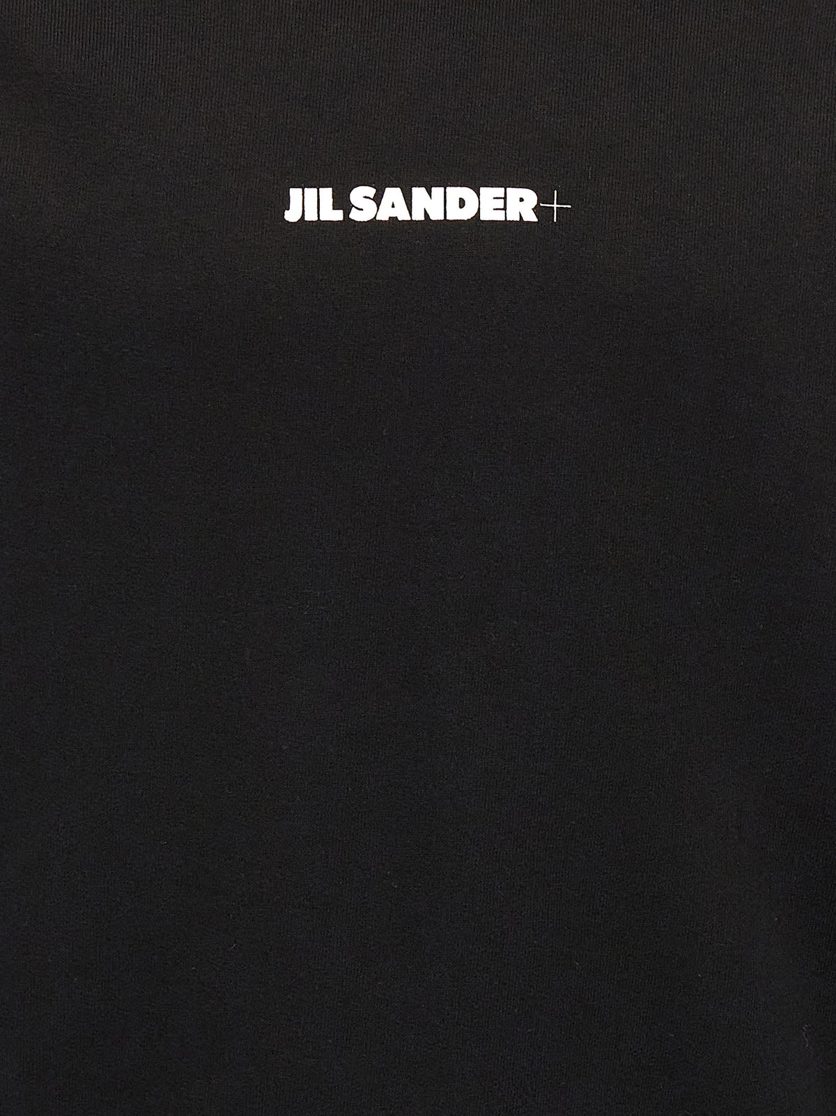 Jil Sander Schwarzer Baumwoll-Sweatshirt