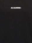 Jil Sander Schwarzer Baumwoll-Sweatshirt