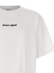 Maison Kitsuné Weißes Baumwoll-T-Shirt