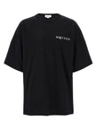 Alexander McQueen Bicolor Cotton T-Shirt