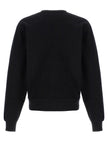 Saint Laurent Schwarzer Baumwoll-Sweatshirt