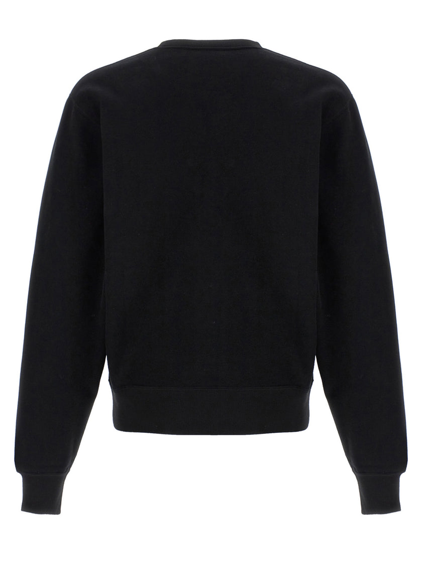 Saint Laurent Schwarzer Baumwoll-Sweatshirt