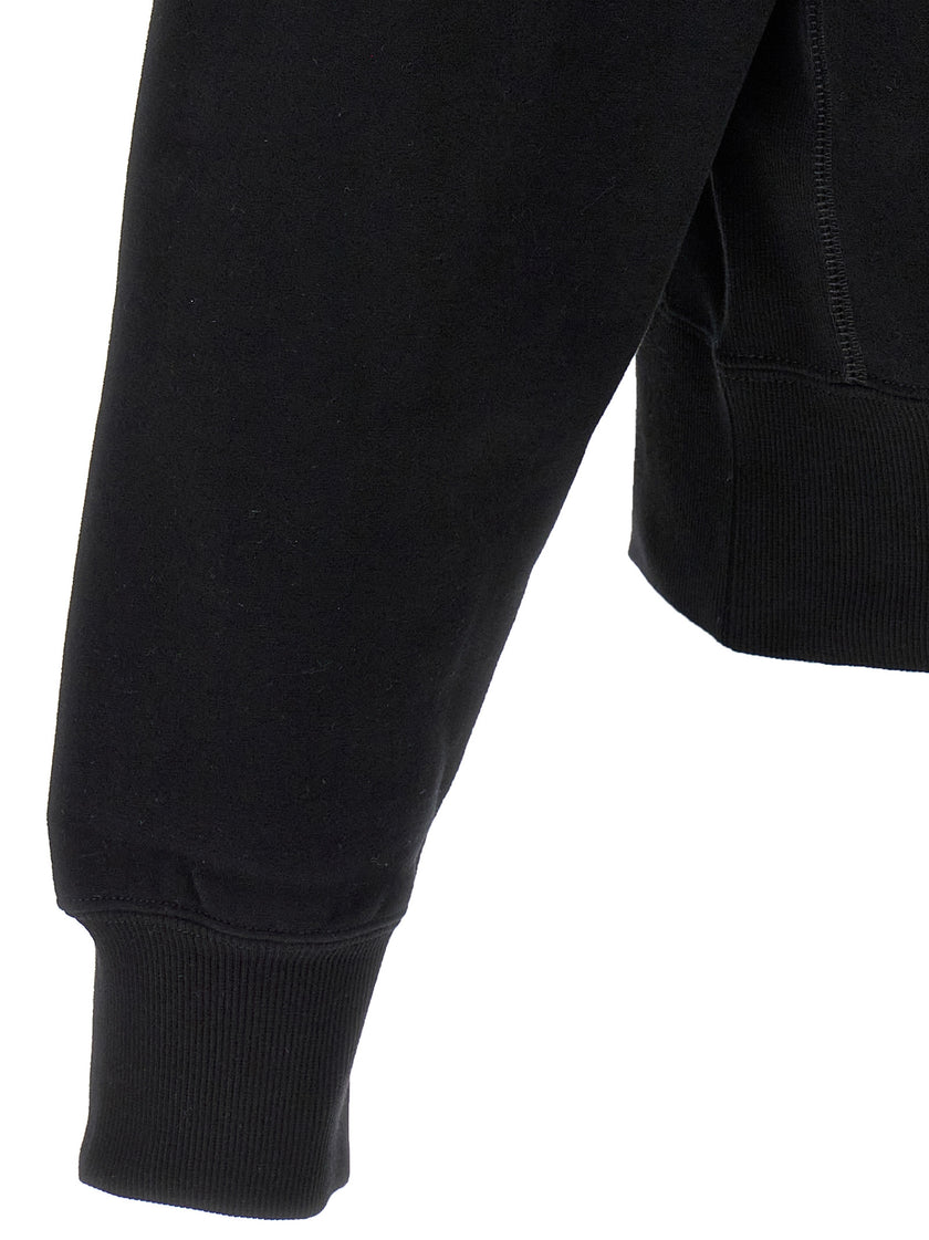 Saint Laurent Schwarzer Baumwoll-Sweatshirt
