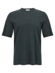 Saint Laurent Schwarzes Baumwoll-T-Shirt