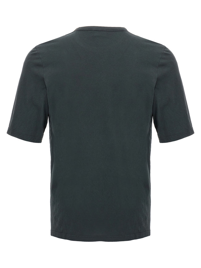 Saint Laurent Schwarzes Baumwoll-T-Shirt