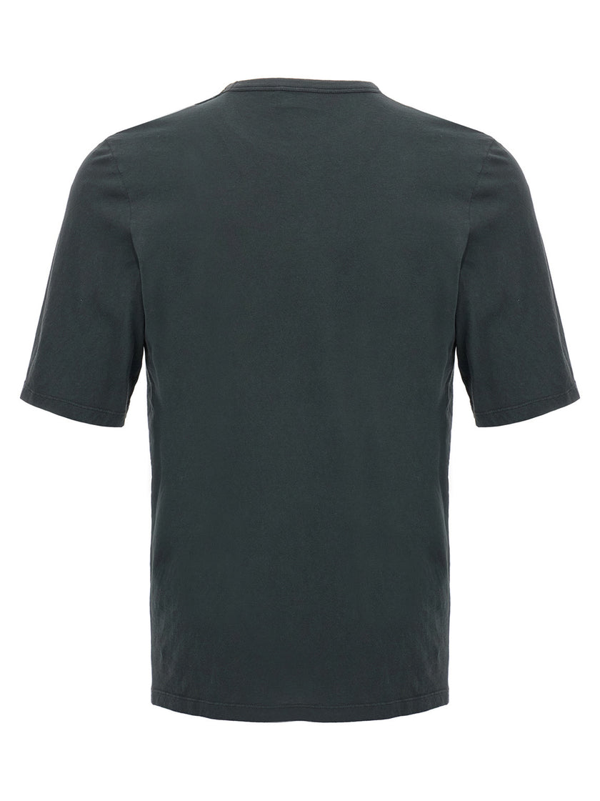 Saint Laurent Schwarzes Baumwoll-T-Shirt