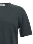 Saint Laurent Schwarzes Baumwoll-T-Shirt