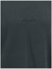 Saint Laurent Schwarzes Baumwoll-T-Shirt