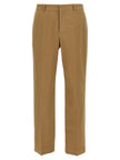 CELLAR DOOR Beige Cotton Casual Pants