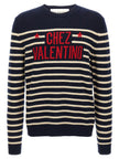 Valentino Garavani Blauer Cardigan aus Schurwolle