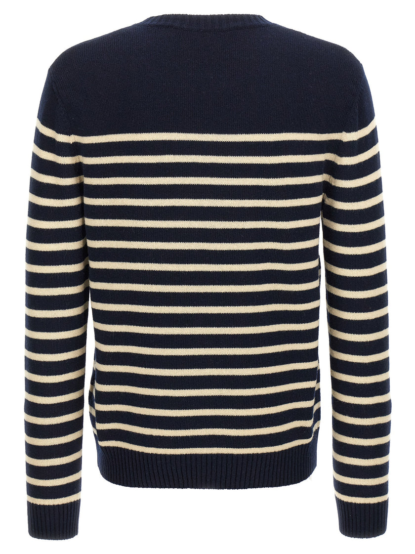 Valentino Garavani Blauer Cardigan aus Schurwolle