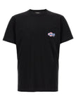 Dsquared² Schwarzes Baumwoll-T-Shirt