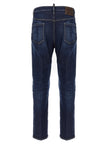 Dsquared² Blaue Jeans aus Baumwolle im geraden Schnitt