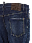 Dsquared² Blaue Jeans aus Baumwolle im geraden Schnitt