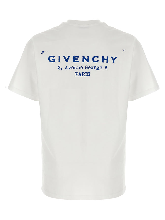 Givenchy Weißes Baumwoll-T-Shirt