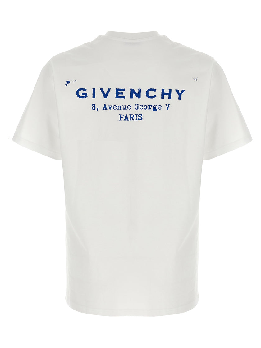 Givenchy Weißes Baumwoll-T-Shirt