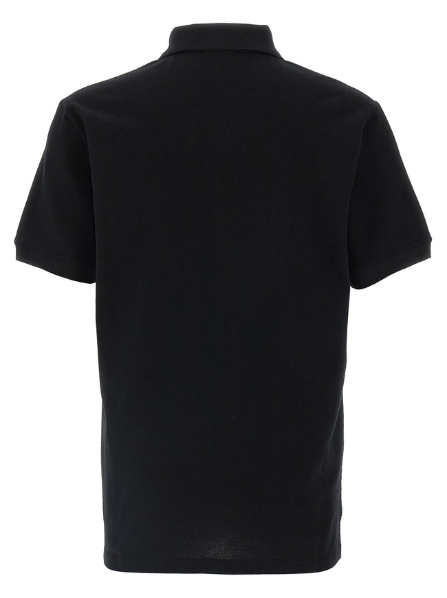 Alexander McQueen Bicolor Cotton Polo Shirt