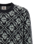 Casablanca Mehrfarbige Strickjacke aus Nylon