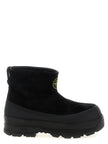 Stone Island Schwarze Gummistiefeletten
