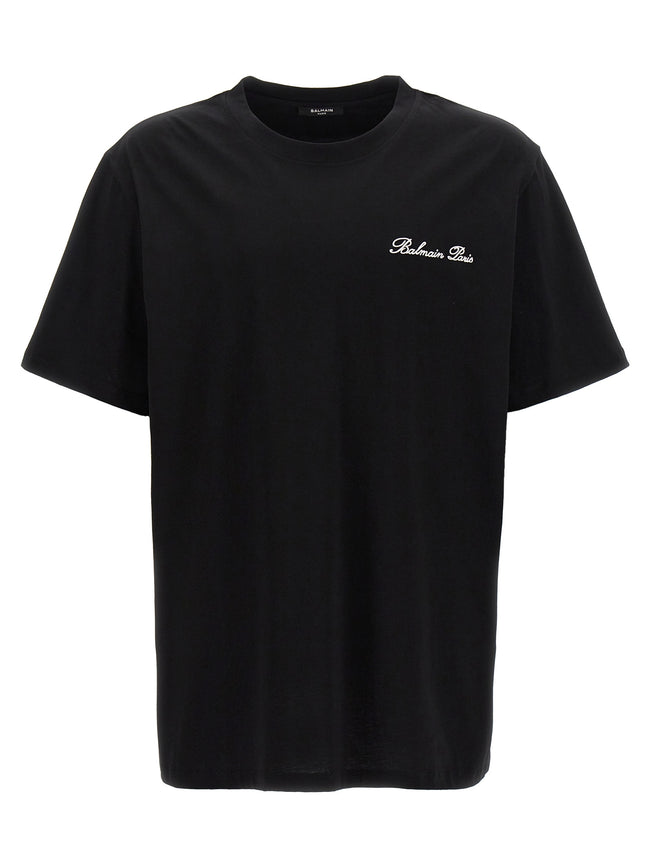 Balmain Bicolor Cotton T-Shirt