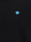 Versace Schwarzer Baumwoll-Sweatshirt