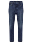 Givenchy Blaue Jeans aus Baumwolle im geraden Schnitt