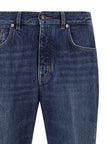 Givenchy Blaue Jeans aus Baumwolle im geraden Schnitt