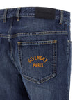 Givenchy Blaue Jeans aus Baumwolle im geraden Schnitt