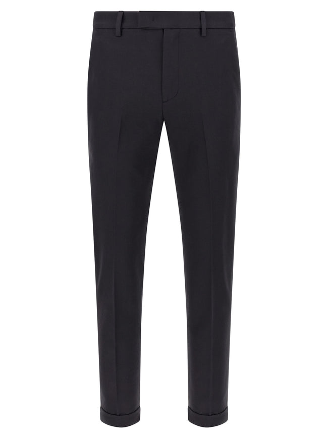 Department 5 Blaue Baumwoll-Chino-Hose