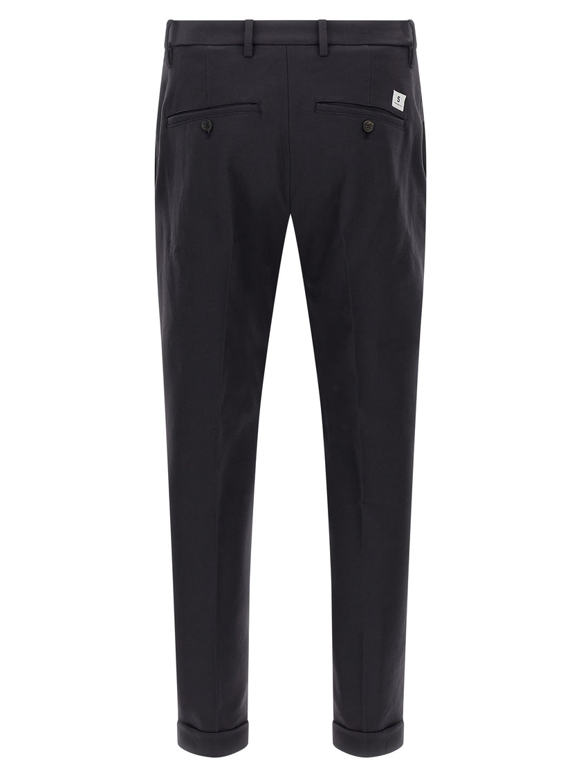 Department 5 Blaue Baumwoll-Chino-Hose