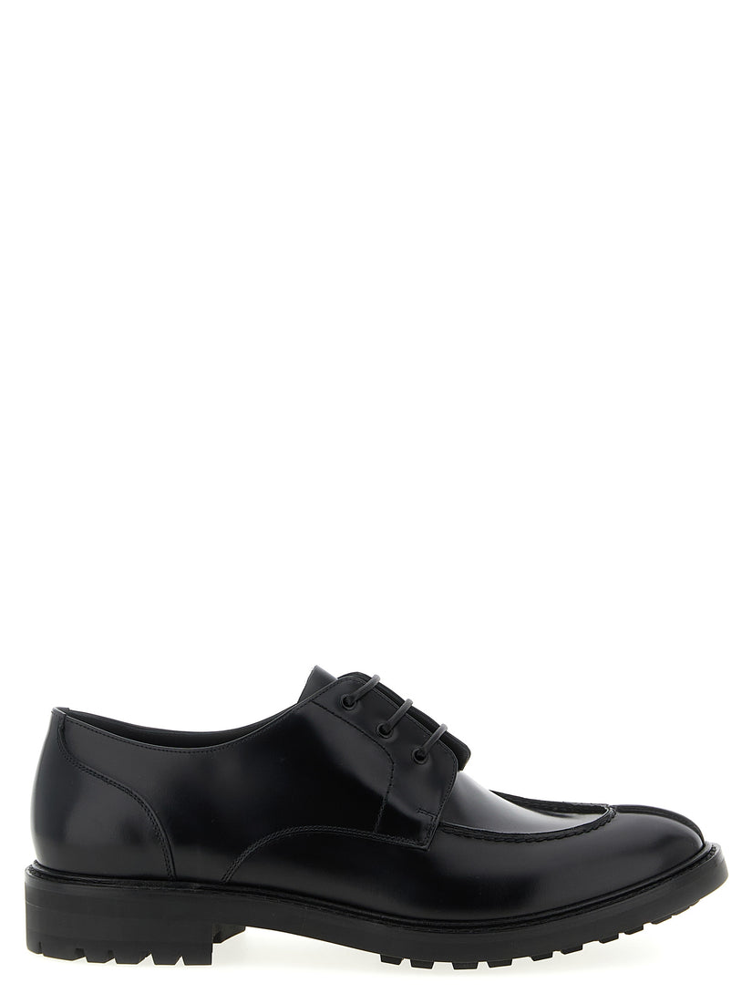Saint Laurent Black Calfskin Oxford and Derby Shoes