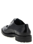 Saint Laurent Schwarze Oxford- und Derby-Schuhe aus Kalbsleder